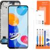 AGCUT Schermo LCD per Xiaomi Redmi Note 11 2201117TG 2201117TI 2201117TY Sostituzione dello Schermo per Redmi Note11 Display di Vetro Touch Screen Digitalizer Assembly con Strumenti(6,43'',Nero con Cornice)