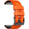 U-LIMVE Cinturino Silicone QuickFit 26 mm per Garmin Descent Mk3i/Epix Pro/TACTIX 7 e Fenix 51mm/7X/6X/5X/3