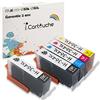 iCartouche Cartucce d'inchiostro Compatibili per HP 364XL Deskjet 3070 3520 Officejet 4610 4620 Photosmart 5510 5520 6510 6520 7510 7520 C3640 C5300 C5380 C5390 C6300 C6340 C6350 C6380 (2BK 1C 1M 1Y)