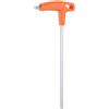 QUARKZMAN Chiave Esagonale a T Manico a T 5mm Metrica CR-V Braccio Extra Lungo Chiave Esagonale Interna a Brugola Spanner per Manutenzione Automobilistica Domestica, Arancione