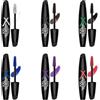MKNZOME Mascara Colorato, 6 Colori Blu Viola Rosa Mascara Impermeabile Volumizzante & Allungante, Trucco per gli Occhi Anti-Sbavature Cruelty-Free per Donne, Trucco Quotidiano/Halloween Cosplay