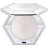 Ezyuanchly Diamond Highlighter Glitter Diamond White Shimmer Fluorescent Face Highlighter Palette trucco per viso e corpo per un trucco semplice da palcoscenico e di lunga durata (01#)