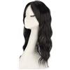 RUNRAYAY Topper per capelli ondulato RUNRAYAY, toppers per capelli 3D 360 ° per donne con capelli diradati, toppers ricci lunghi 20 pollici con scoppi francesi, nero 6A#