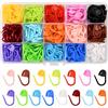Dokeno Segnapunti Maglia 15 Colori Spille da Balia Plastica, Marcatori Punto Maglia con Scatola di Immagazzinaggio