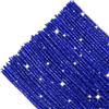 TOAOB THE ONE AND ONLY BABY TOAOB 200 Pezzi Scovolini Ciniglia Glitter per Lavoretti Blu Pipe Cleaner Bastoncini per Decorazion Halloween Natale Fai da Te Decorativi Artigianato