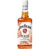 Jim Beam, Liquore alla Pesca, Bourbon Americano con Note Fruttate di Pesca Matura, Aroma Legnoso e Vanigliato, 32,5% Vol, 0,7 L