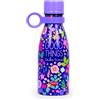 Legami - Vacuum Bottle Hot & Cold Mini, Borraccia Termica leggera e resistente, Chiusura Ermetica, Manico in Silicone removibile, in Accaio Inox, Capacità 300 ml, Tema Flowers