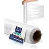 Inoverse Pellicola Estensibile Trasparente - 1 Rotolo 50 cm/2 kg, Film da Imballaggio a Mano per Traslochi, Protezione Mobili e Pallet, Materiale da Imballaggio Resistente