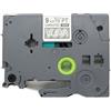 BROVACS 1 confezione di nastro adesivo bianco su trasparente compatibile con Brother P-Touch TZ 125 TZe 125 9 mm 3/8 OPA1112E