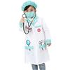 Sincere Party Costume da dottore unisex per bambini, set da gioco di ruolo da dottore stile A 3-5 anni