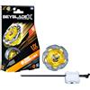 Beyblade Hasbro Beyblade X, Starter Pack, Wand Wizard 5-70DB UX con trottola e Lanciatore