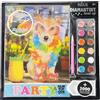 DIAMANTINY 96103, Level Up - Nice Group Creative Art, Diamond Painting Kit crea il mosaico, PETS, Party, Multicolore
