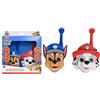 Lexibook, Paw Patrol, Walkie-Talkie 3D Chase e Marshall, Portata 500m, 2 Canali di Comunicazione, Clip da Cintura, Rosso/Blu, TW18PALXB
