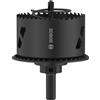 Bosch 1x Sega a tazza con mandrino per legno e cartongesso con svasatore (per Cartongesso, Legno tenero, Ø 68 mm, Professional Accessorio Trapanoi)