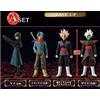 Bandai DRAGON BALL Super Future bauli edizione A My trunks goku black rose zamas