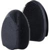 HIEERBUS Scrubber viso in silicone, per uomo, confezione da 2 spazzole per la pulizia del viso, esfoliante delicato e massaggiatore per pelli sensibili, spazzole per la cura della pelle delle donne,