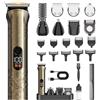Solati Tagliacapelli Uomo, Professionale Kit 17-in-1 con Rasoio Elettrico Barba e Display LCD oltre a Regolabarba Zero Gapped Ricaricabile via USB-C per Rifiniture di Precisione e Look Curato Uomo