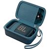 ProCase Custodia da Viaggio per JBL Go 4 /Go 3/Eco Ultra/Go Essential 2, Custodia Protettiva per JBL Mini con Taschino Rete e Cinturino -Blu