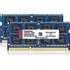 Yongxinsheng 16GB Kit (2x8GB) DDR3L / DDR3 Ram 1600 MHz PC3L-12800S Sodimm 204 Pin CL11 Non-ecc Unbuffered 1.35V / 1.5V 2Rx8 Dual Rank Portatile Memoria per Apple Mac Laptop Notebook Computer