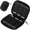 COYUN 1 Pezzo Custodia per Chiavette USB, Borsa Organizer Unità Flash, Borsa Portaoggetti per Chiavetta USB con 6 Scomparti, Accessori Elettronici per Chiavette USB,Pen Drive,Jump Drive