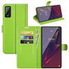 Fertuo Cover per Wiko Power U10 / U20, Custodia Portafoglio Cover a Libro in Pelle Flip Case con Silicone Bumper, Fibbia Magnetica, Porta Carte, Kickstand, per Wiko Power U10 / U20, Verde