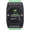 Waveshare Industrial 8-Ch Analog Output Module, 12-Bit DA Conversion, Supports 8-Ch Simultaneous Voltage Or Current Output, DC 7~36V Wide Voltage Power Supply, Modbus RTU Protocol, Rail-Mount Support