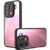 SEIAIYG Cover per Oppo Find X9 Pro, Custodia Rigida Trasparente Anti-Ingiallimento, Antiurto Sottile Protettiva Case, Trasparente