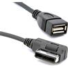 chenyang CY Media In AMI MDI USB AUX Flash Drive Adapter Cable For Car VW AUDI 2014 A4 A6 Q5 Q7