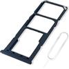 ExtKry Porta SIM per Samsung Galaxy A21s Vassoio SIM,Nero | Qualità originale slot SIM porta scheda slot scheda SIM vassoio porta per scheda SIM con pin espulsione.