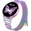 Epova Compatibile con Cinturino Samsung Galaxy Watch 7 40mm 44mm - Cinturini Galaxy Watch 6 5 4, Donna Cinturino Metallo Magnete Sottile in Acciaio inox per Samsung 6 Classic, 5 Pro, 4 Classic, FE