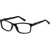 Nano Vista NANO OPTICAL GAFAS FANGAME 3 0_14-16 AÑOS C: BICOLOR NEGRO MATE/VERDE/52x15x133 Cura della persona e salute