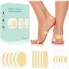 SURFOU 36 Pezzi Cerotti per Vesciche in Gel Idrocolloide, Invisibili e Impermeabili, Anti-Attrito per Talloni, Piedi e Dita, Confezione Assortita per Uso Quotidiano e Attività Sportive