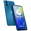 Motorola moto g04 (Display 6.56 HD+ 90 Hz, 16MP, 5000 mAh ricarica 15W, 4/64GB, Dual SIM, IP52, Android 14, Cover Inclusa), Satin Blue