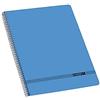 Enri 100430027 - Pack di 10 quaderni spirale copertina morbida, 4º/155 x 215 mm
