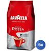 Lavazza 6x Multipack Caffe Lavazza Kg 1 Grani Rossa