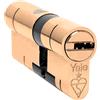Yale, BS TS007, serratura a cilindro europeo, in nichel 40/55 95 mm
