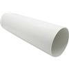 Kair Tubo di plastica 100 mm - 350 mm lunghezza corta - Canale rigido dritto
