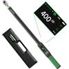 LLAVETOR Chiave Dinamometrica Digitale 1/2, 20-400 N.m, ± 1% Chiave Dinamometrica con Suoneria e Display LED per Auto, Moto e Bici