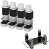Kiuiom Clip Per Schermo Per Telefono,Clip Di Fissaggio Regolabili In Metallo,Supporto Fissaggio Schermo LCD,Clip Per Morsetto Di Fissaggio Per Dispositivo,Cellulare Display Strumento Di Riparazione,Kiuiom