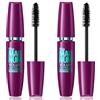 Boobeen 2 mascara waterproof nero, formula volumizzante e prolungata, ad asciugatura rapida e resistente alle sbavature per tutto il giorno
