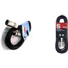 PROELPROEL BULK250LU10 - Cavo Professionale Bilanciato per microfono da 10mt, Nero & Cavo da microfono a mixer Stagg SMC6 da 6 metri XLR (m) -XLR (f), neroStagg