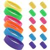 FAREASTSHOP 18Pz Fasce Testa Sudore,Fascia Capelli Per Il Sudore,Polsiera Per Uomo ,Basket,Tennis,Palestra,Bambino(6 Colori)