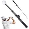 VEGOATY Retractable Golf Swing Trainer: Telescopic Golf Swing Training Aid con impugnatura antiscivolo, Retractable Golf Training Aid viene utilizzato per la correzione della postura e per