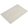 Homewell Tappetino da bagno, 60 x 90 cm, extra grande, 100% cotone, tappetino da doccia, tappetino da bagno, colore: beige