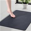KAZOLEN Tappeto Antiscivolo per Bagno, Tappeto da Bagno Super Assorbente: Sottile 45 x 70 cm, Tappeto da Bagno Lavabile ad Asciugatura Rapida, Tappeto per Doccia, per Docce, Vasca da Bagno e Bagni, WC