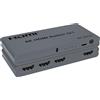 PremiumCord Switch 8K HDMI 3:1 Con Telecomando, Video UHD 8K@60Hz, 4K@144Hz, Full HD 1080p, 40 Gbit/s, 3D, HDCP 2.3, VRR, ALLM, FreeSync, G-Sync, Alimentazione 5V/1A, Grigio