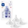 MAM Tettarelle taglia X | Confezione da 4 | Progettato per liquidi più densi | Adatto dai 6 mesi in su | Adatto a tutte le bottiglie MAM | Realizzato con silicone SkinSoft | Accessori per bambini