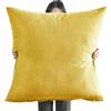 SWJ-swjssb Copri Federe Cuscini Divano 80x80 Copricuscino 60x60 Quadrato Con Cerniera,Federe Cuscino Moderne Per Camera Da Letto Divano Decorativo Velluto Elegante Lavabile ( Color : Lemon , Size : 70x70cm 1pc )
