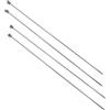 JYC CREATIVE 2 paia di ferri da maglia 2,5 mm x 35 cm, aghi lunghi con manico ergonomico a presa salda, ideali per progetti di tessitura, adatti per principianti ed esperti, (2 paia, 2,5 mm x 35 cm)