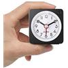 YouJabz Sveglia Analogica, Classica Sveglia Analogica da Viaggio con Funzione Snooze e Iuce, Mini Sveglia, Dimensioni Compatte, Sveglia senza Ticchettio